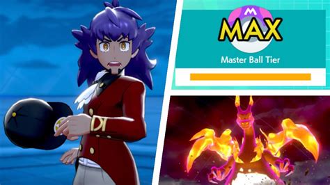 Pokemon Sword And Shield Battle Tower Leon Battles Masterball Rank