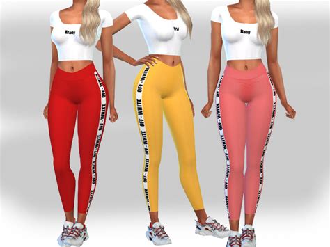 the sims resource female casual sport outfits