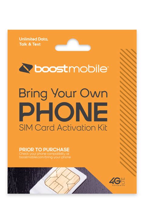 Boost Mobile Sim Kit