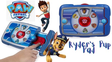 Paw Patrol Ryders Interactive Pup Pad With 18 Sounds And Phrases For