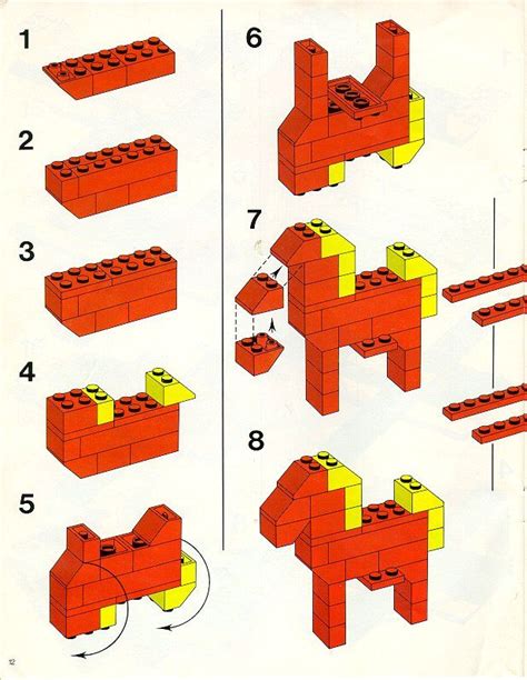 Lego Basic Building Set 5 Instructions 547 Basic Lego Basic Lego