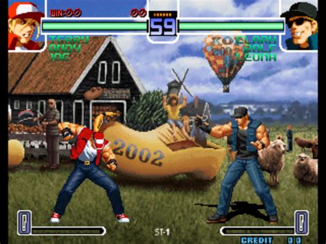 El juego trae de vuelta el team play compuesto por 3 personajes, tradición del título mismo. Download Kof 2002 Plus Rom Neo Geo - purplemoxa