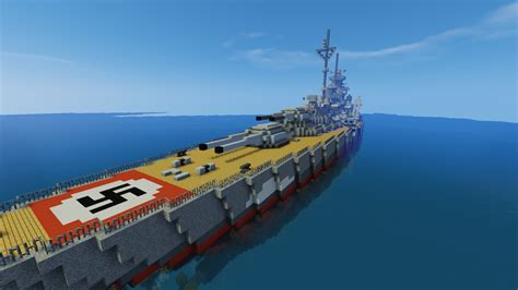 Dkm Bismarck Battleship Minecraft Map My XXX Hot Girl