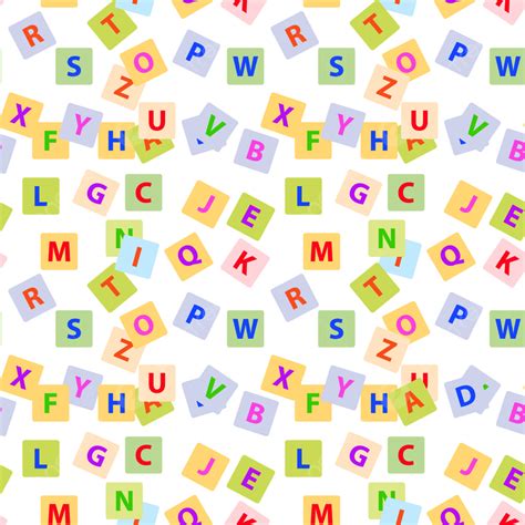 흰색 배경에 고립 된 영어 알파벳 문자와 원활한 패턴 배경 디자인 벡터 배경 일러스트 및 사진 무료 다운로드 Pngtree