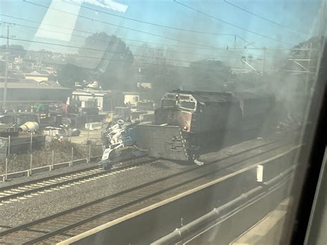 jvelten1 on Twitter: "@caltrain accident near San Bruno.…