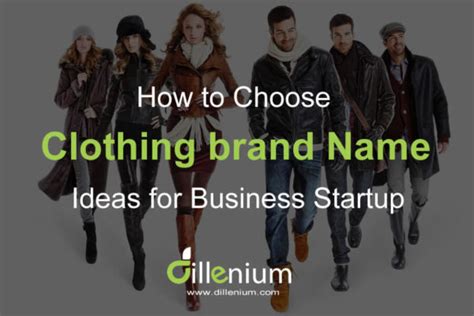 Choosing Clothing Brand Names Idea For Business Startup