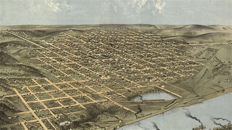 Omaha Nebraska History And Cartograph 1868 Youtube