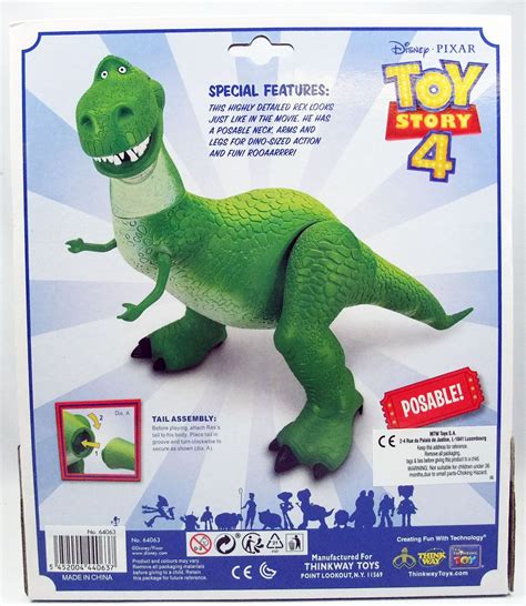 Toy Story 4 Think Way Rex 12 Action Figure