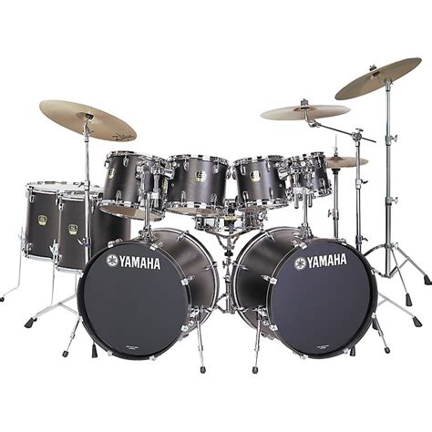 Yamaha Stage Custom Standard 9 Piece Double Bass Drum Set Musicians