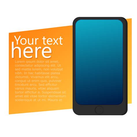 Download UI app design mobile phone banner. User interface of App. Vector flat gradient illustration ...