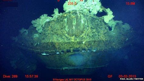 Japans Ww2 Musashi Battleship Wreck Found Bbc News