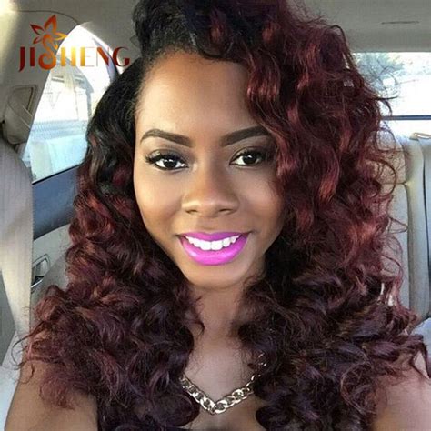 Luvin Hair Ombre Malaysian Curly Hair 4 Pcs Ombre Curly Weave 7a 1b 99j