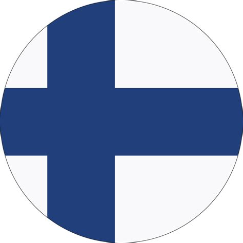 Circle Flag Of Finland 11571467 Png