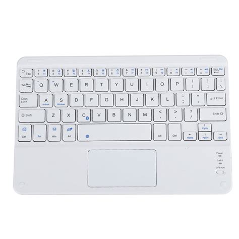 Tebru Laptop Bluetooth Keyboard Portable 9in Bluetooth Touchpad