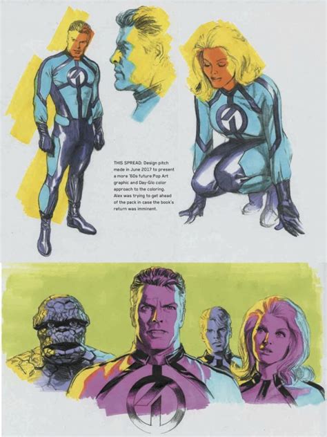 Inside Look How Alex Ross Wanted To Reboot Fantastic Four 13th