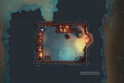 Oc Recent Map I Finished Arcane Basement First Floor In Comments