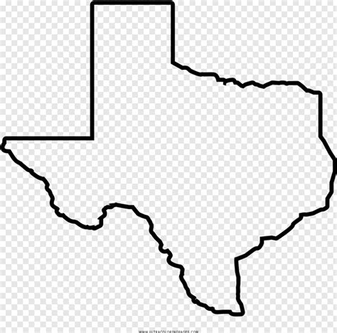 Texas State Map Png