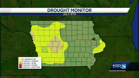 Drought Areas Grow In Iowa Youtube