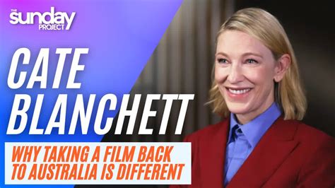 The Project On Twitter Cate Blanchett Tells Us How She Has Been