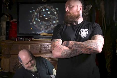 Wwes Aleister Black Gets Tattooed By Paul Booth