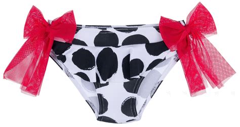 Maricruz Moda Infantil Girls Print Zebra Bikini Bottoms And Red Tulle