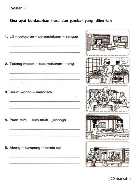 Latihan Bahasa Melayu Tahun 3 Sjkc