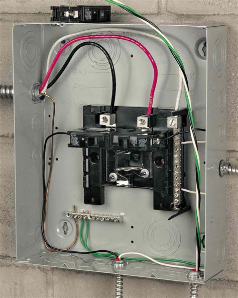 Square D 100 Amp Sub Panel Wiring Diagram