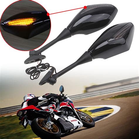 Motorcycle Led Rear View Mirror Turn Signal Light For Honda Cbr 600rr