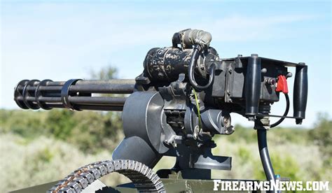 On The Firing Line With The M134 Minigun Firearms News
