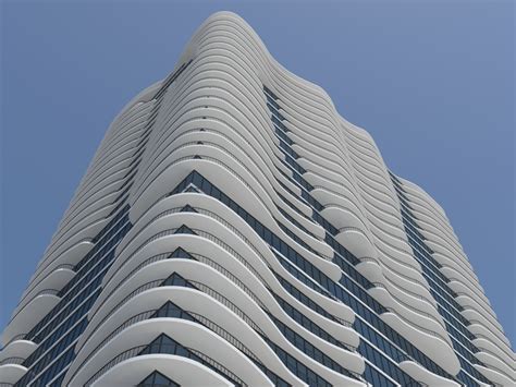Aqua Tower Building Chicago Max