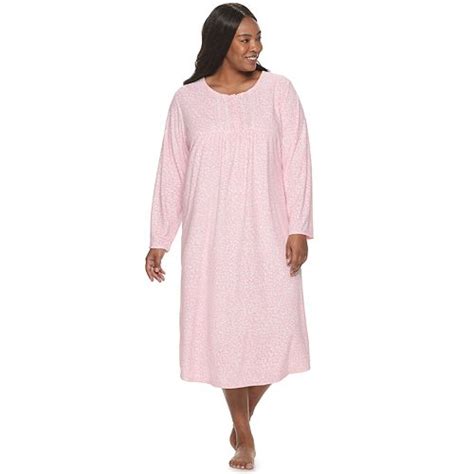 Plus Size Croft And Barrow® Velour Nightgown