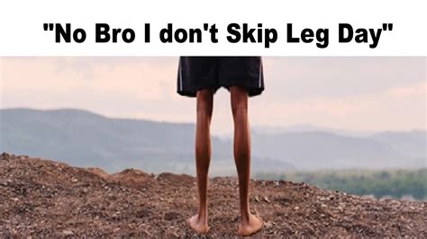 POV You Skipped Leg Day YouTube