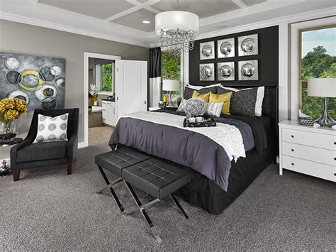 Model Home Interiors Contemporary Bedroom Other By Intermark