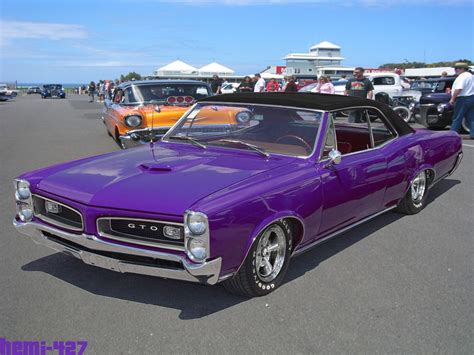 1966 Pontiac Gto Holy Cow Its Purple Reminds Me Of A Friends Car