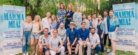 Mamma Mia Musical Belgie 2020 Cast Wallpaper