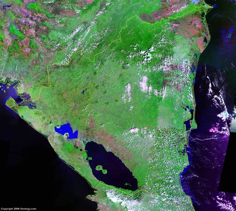 Mapa De Nicaragua E Imagen Satelital Blogging Place