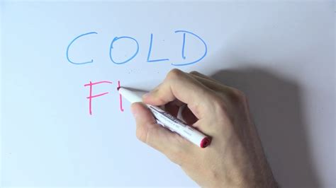 Cómo se escribe frío en inglés - YouTube