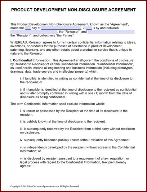 _ dated _ between the parties constitutes the entire agreement and understanding of the parties with respect to the subject matter hereof and supersedes any and all prior negotiations, correspondence. Intellectual Property Non Disclosure Agreement Template - Template 2 : Resume Examples #gq96Jpp9OR