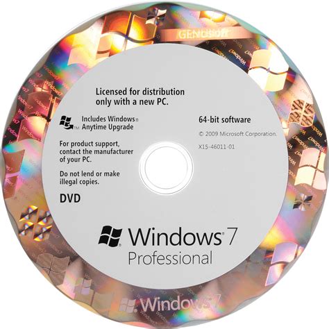 Microsoft Windows 7 Professional 64 Bit Oem Dvd Fqc