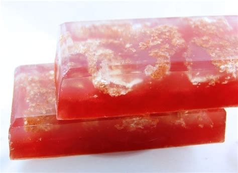 Handmade Glycerin Soap Pomegranate Red Alaea Sea By Shopstellas