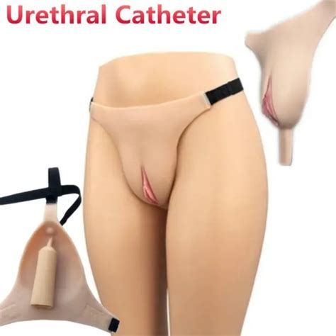T BACK VAGINA PANTY Silicone Underwear Thong Realistic Vagina Crossdresser TG DG PicClick