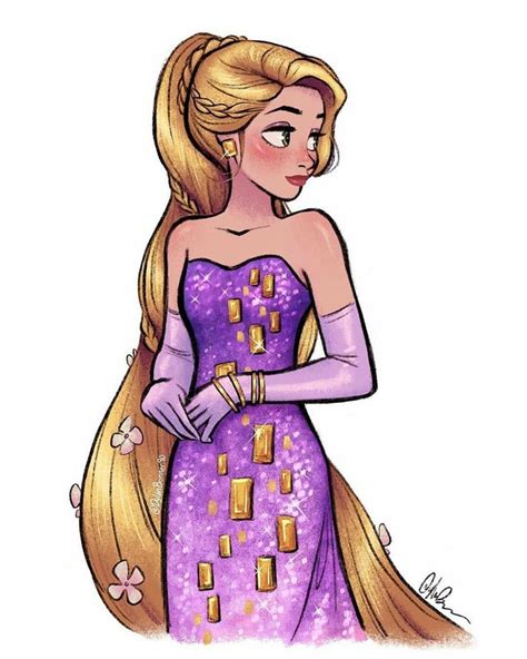 Ilustração Rapunzel Disney Princess Fan Art Disney Princess Anime Disney Princess Fashion