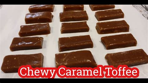 Chewy Caramel Toffee Recipe How To Make Homemade Caramels Caramel Toffee Youtube