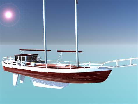 Please follow these steps to correct positioning of the keel. One secret: Twin keel boat design