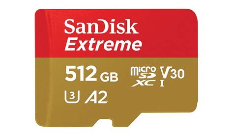 Sandisk Extreme Flash Memory Card 512 Gb Microsdxc Uhs I