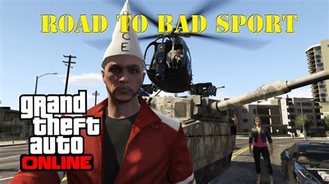 Bad sports are bad sports, they do not know when to stop satisfying their blood lust. GTA 5 ONLINE - The Road To Bad Sport | How many Cars it ...