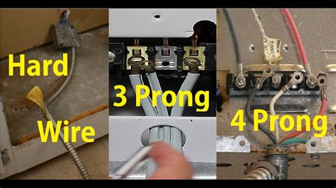 How To Install Stove Range Cord 3 Or 4 Prong Youtube