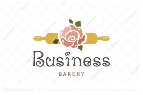 Pink Rose Bakery Logo