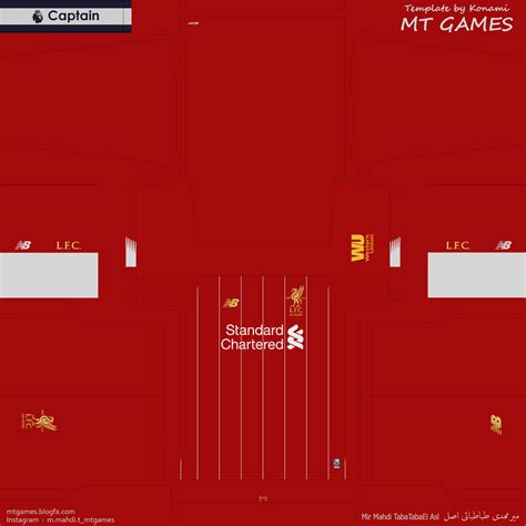 2,151 transparent png illustrations and cipart matching liverpool fc. Liverpool 19-20 Home and Goalkeeper Kits by MT Games - PES ...
