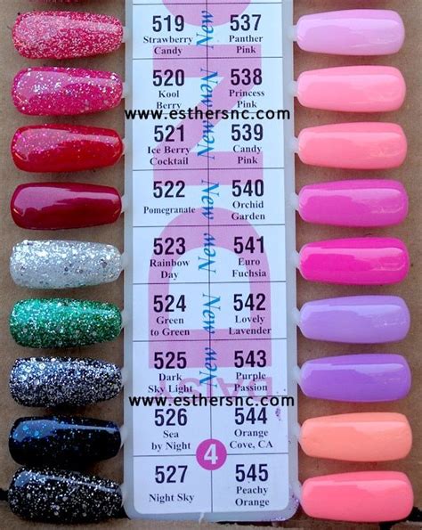 519 527 Daisy Dnd Swatches With Images Gel Polish Colors Gel